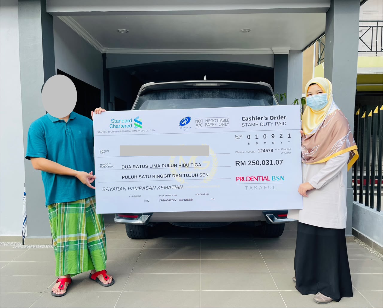 Sesi bersama client Azean