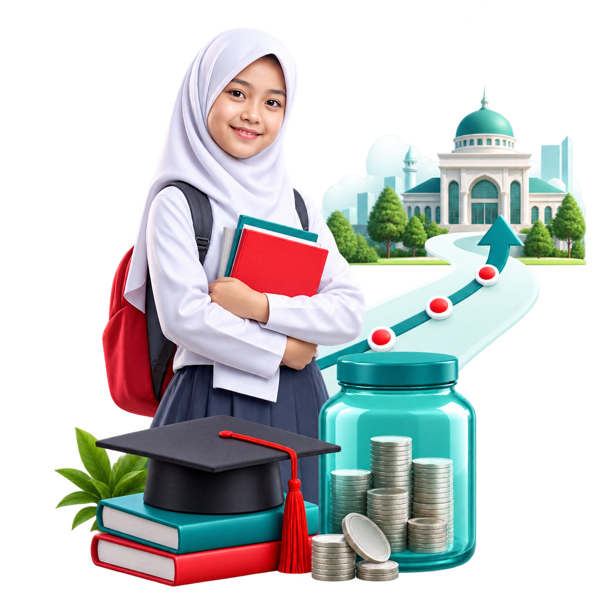Ilustrasi simpanan pendidikan